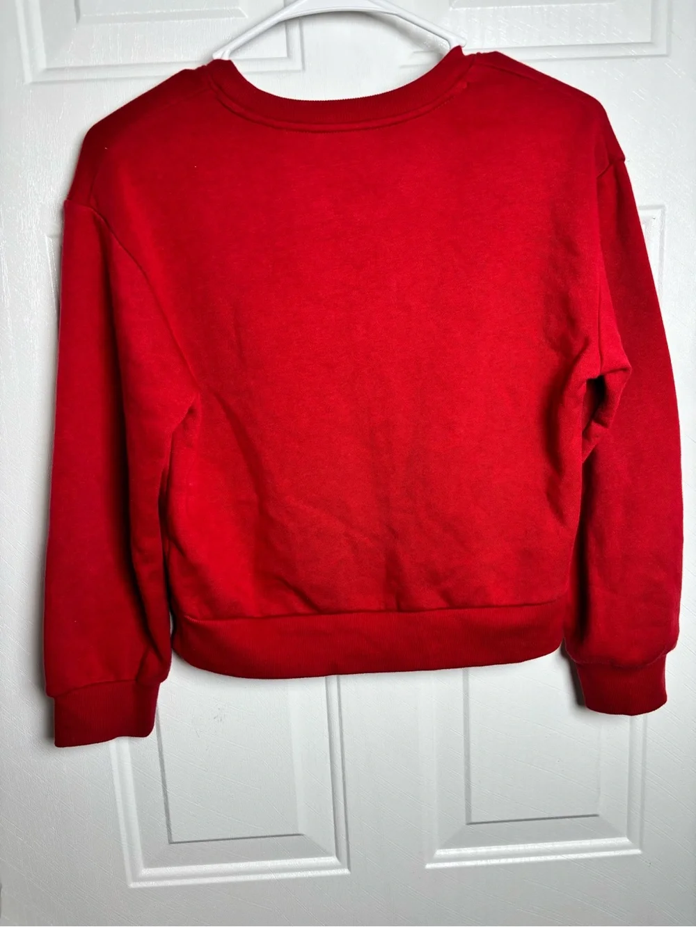 Cat & Jack Red 'Very Merry' Holiday Sweatshirt